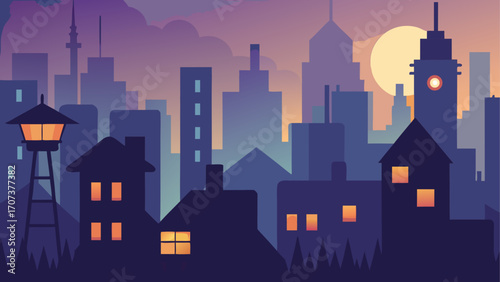night city landscape