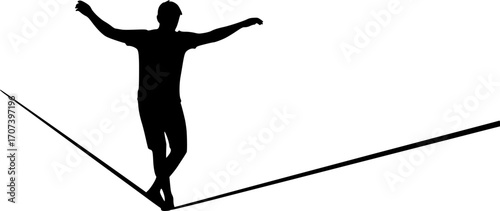 Slackline rope svg, Slackline rope silhouette, Slacklining silhouette, Slacklining svg, Slackline svg, Slackline rope clipart, Slackline vector bundle