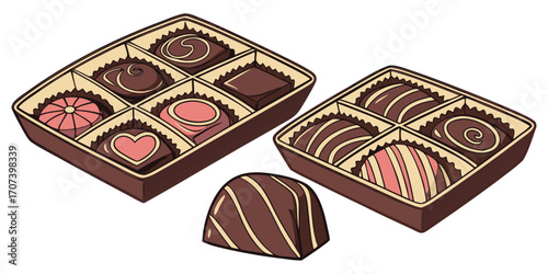 Indulge in decadent assorted chocolates, a sweet gift perfect for celebrations and moments of pure delight