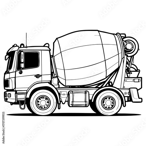Cement Mixer Truck