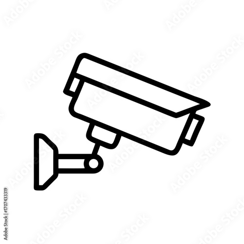 CCTV Security Camera Icon For Web And Graphic Design