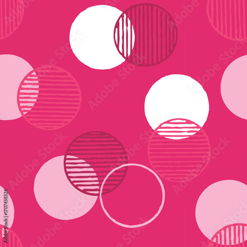seamless pattern with circles