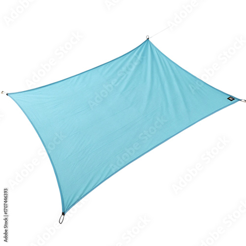Shade Sail isolated on white background  

