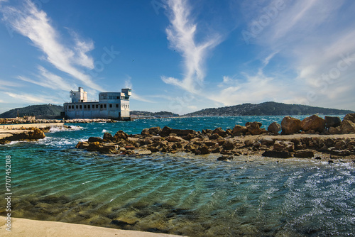 City of Toulon on the French Riviera, France