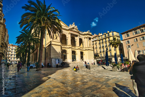 City of Toulon on the French Riviera, France