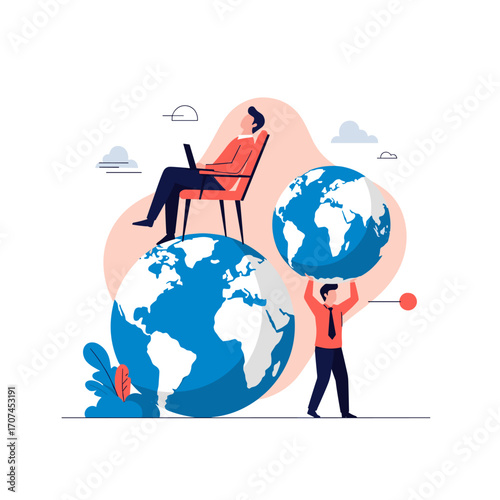 Global Business Connections and Worldwide Entrepreneurship Opportunities Facilitating International Commerce and Digital Collaboration