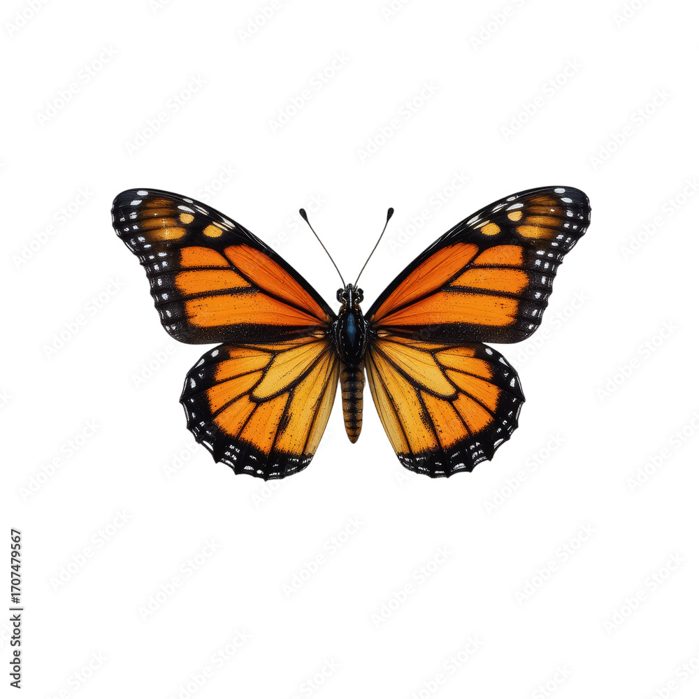 Fototapeta premium butterfly isolated
