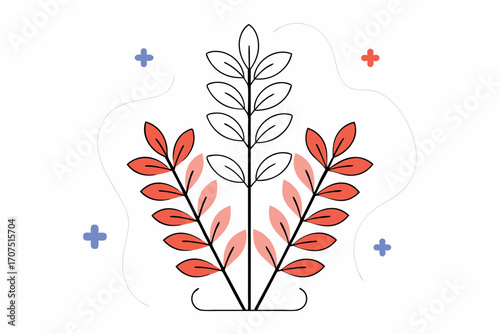 abstract floral background