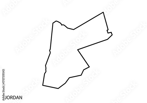 Outline of Jordan a country with distinctive borders
