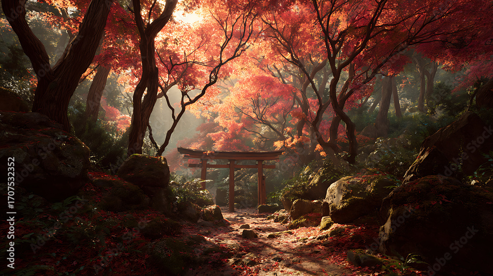 Naklejka premium Abstract blurred forms