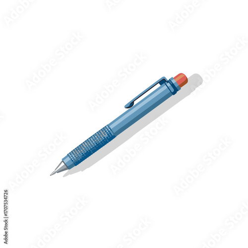 Pen icon logo flat vector design