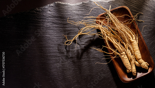 Premium Ginseng Collection for Health and Wellness Advertising