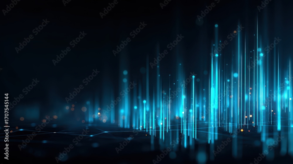 custom made wallpaper toronto digitalFuturistic Technology Visualization Digital Realm Infographic Style Glowing Aesthetics Abstract Viewpoint Digital Innovation
