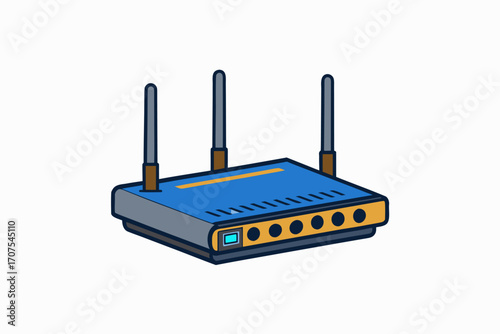 wi fi router isolated