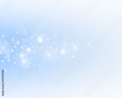 Luminous confetti and holiday sparks shimmer in a glowing festive effect. Abstract stardust and bright particles scatter across a radiant celebration.