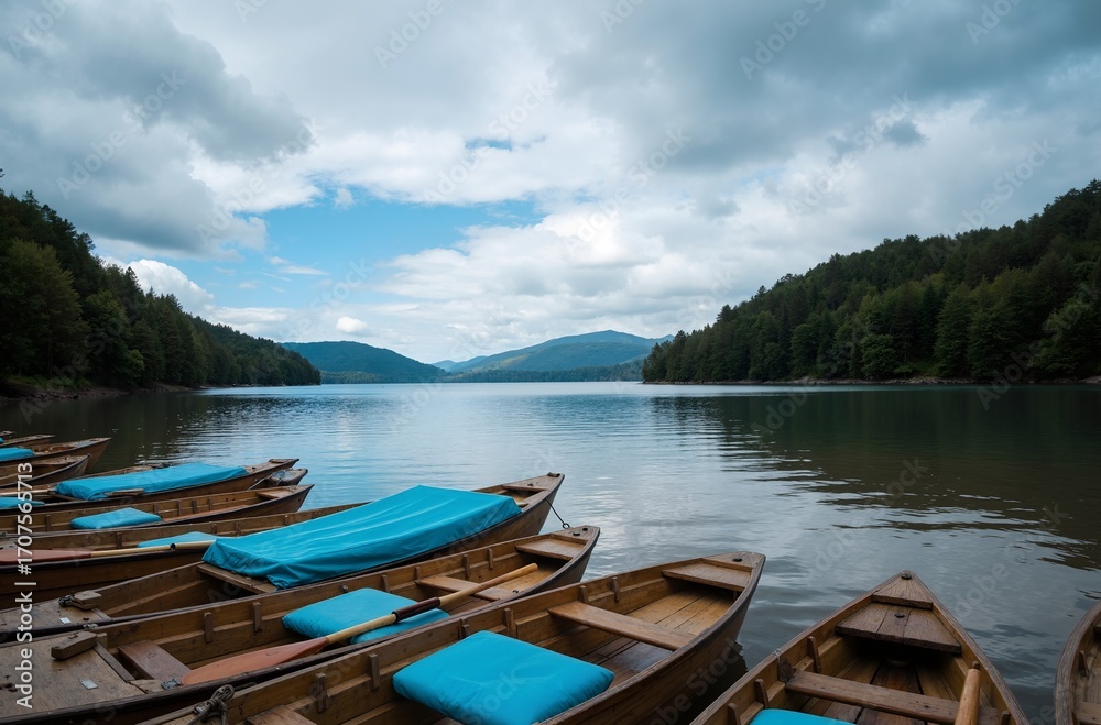Obraz premium lake in the mountains