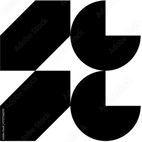 Vector Abstract Geometric Graphic Asset
