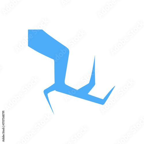 ice crack vector