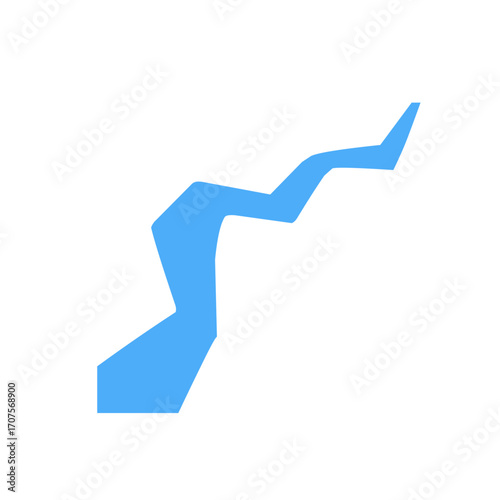 ice crack vector
