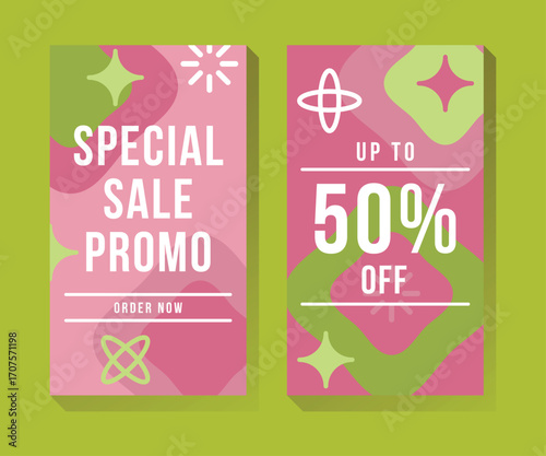 Colorful Special Sale Social Media Banner