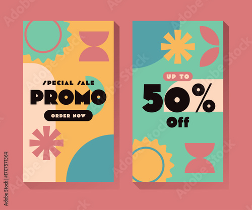 Colorful Special Sale Social Media Banner