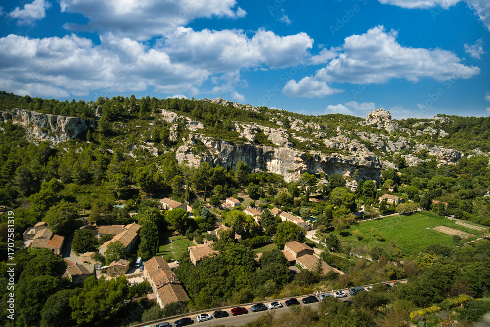 Fototapeta premium Town of Les Baux-de-Provence, France