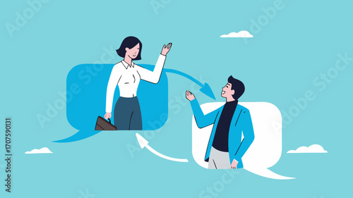 immediate feedback, employee feedback for discussion or communication, build cohesiveness in team collaboration, Employees and co-workers communicate directly to discuss work