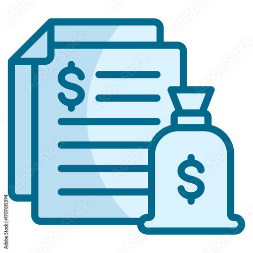 Budget Sheet Icon