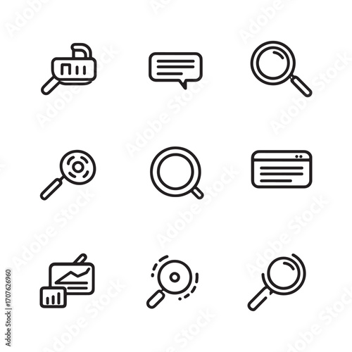 powered search line art enhances user experience