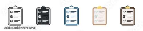 Project Icon Set Multiple Style Collection
