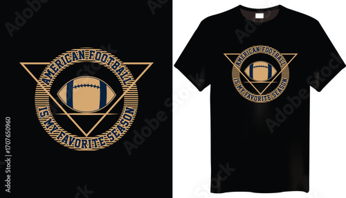 American Football T-Shirt Design