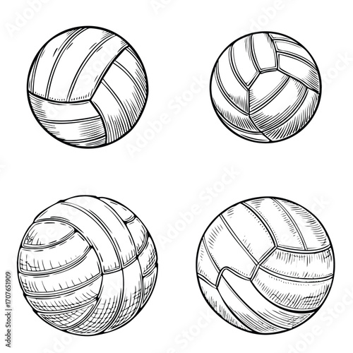 handball elegant line art vector mix in a clean minimal style.