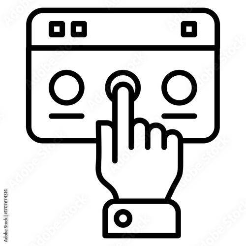 Select line icon