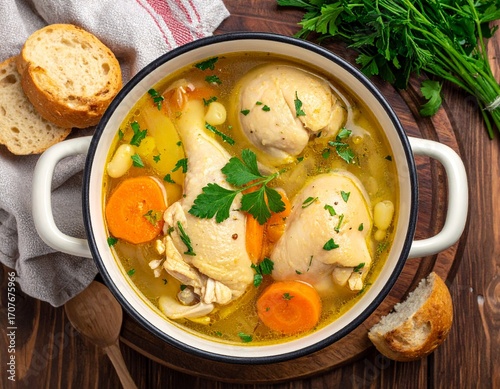 chicken soup with vegetables