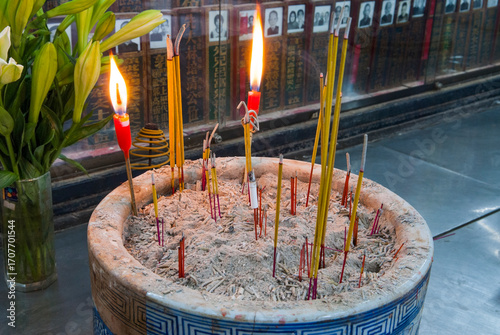 Kun Iam buddhist Temple, goddess of Mercy, Macau, Special Administrative Region, China, Asia