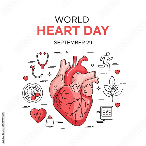 Celebrate World Heart Day on September 29th with Vital Health Information and Awareness