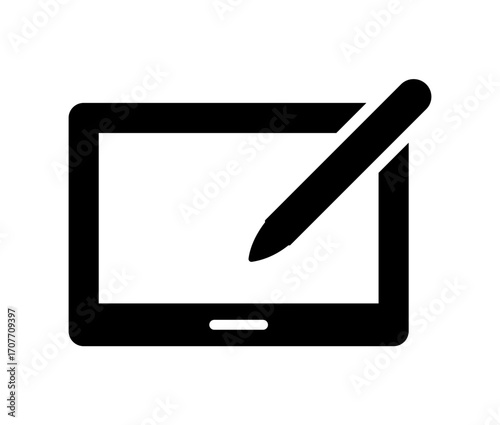Drawing Tablet and Stylus Pen icon