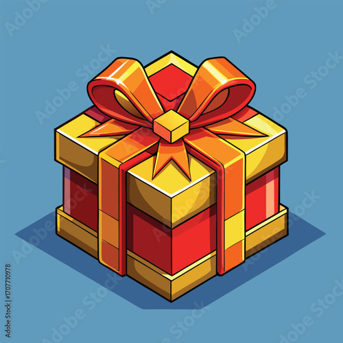 Gift box present holiday surprise celebration festive occasion special event