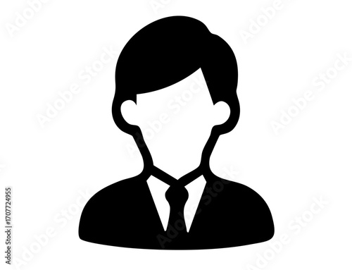 money icon 08A : Banker Icon, banker, finance, professional, business, person, office, banking, management, economy, staff, employee, financial, 