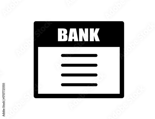 money icon 05A : Bank Document Icon, bank, document, finance, paper, contract, form, paperwork, file, official, financial, agreement, signature, institution, banking, office, economy, 