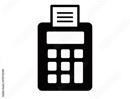 money icon 06A : Payment Terminal Icon, payment, terminal, POS, finance, electronic, card reader, business, 