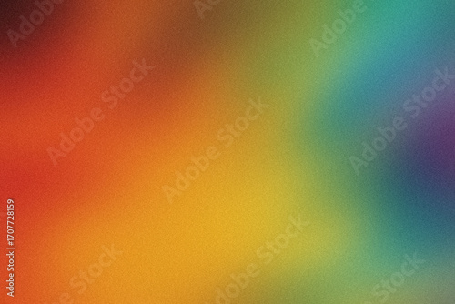 Vibrant Spectrum of Colors A Captivating Display of Gradient Hues Transitioning From Warm Reds to Cool Blues and Purples