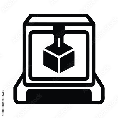 Smart 3D Printer Icon