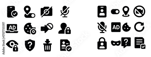 Digital Hygiene Icons