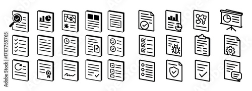 Isometric Gametester Icons