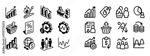 Economy Icons Grid