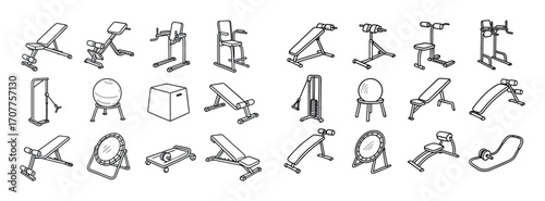 Core Exercise Icons
