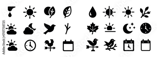 Seasonal Icon Grid