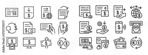 Banking Icons Grid