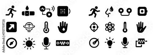 Health Sensor Icons